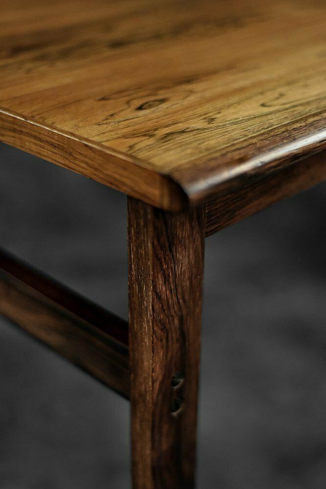 Mid Century Danish Modern Rosewood Coffee Table Capella By Illum Wikkelsø For Niels Eilersen, 1960s photo 896.0
