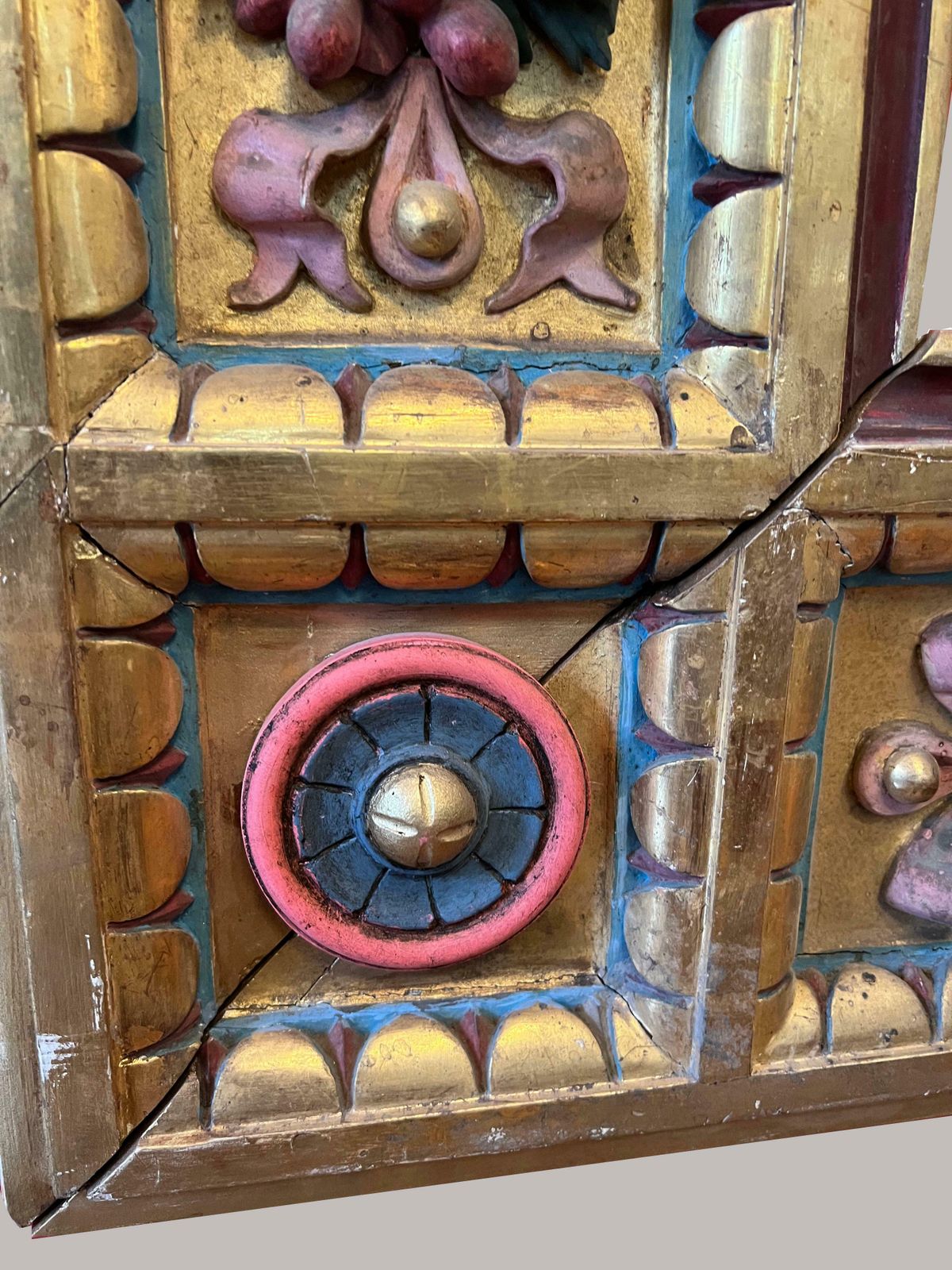 Impressive Neo Baroque Italian Ceiling Frame, Florence, 1910 photo Home Decor