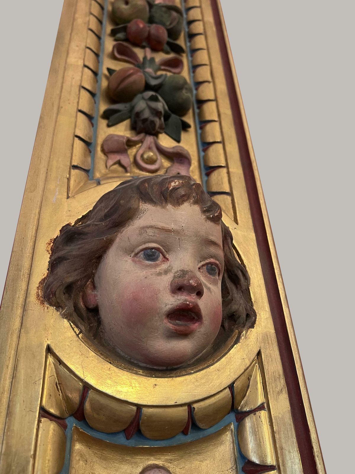 9692.0 Impressive Neo Baroque Italian Ceiling Frame, Florence, 1910 photo