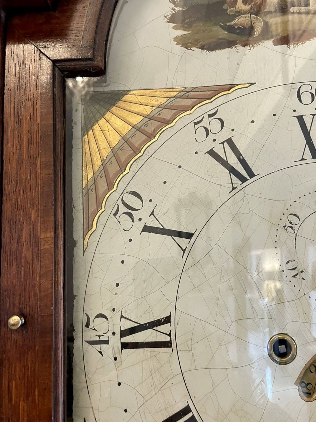 Antique George III Quality 8 Day Oak Longcase Clock By Walker Of Nantwich photo vintage
