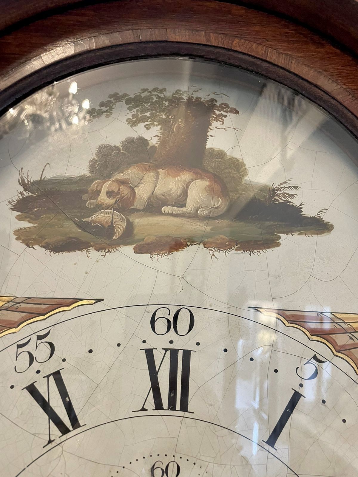 photo for sale Antique George III Quality 8 Day Oak Longcase Clock By Walker Of Nantwich