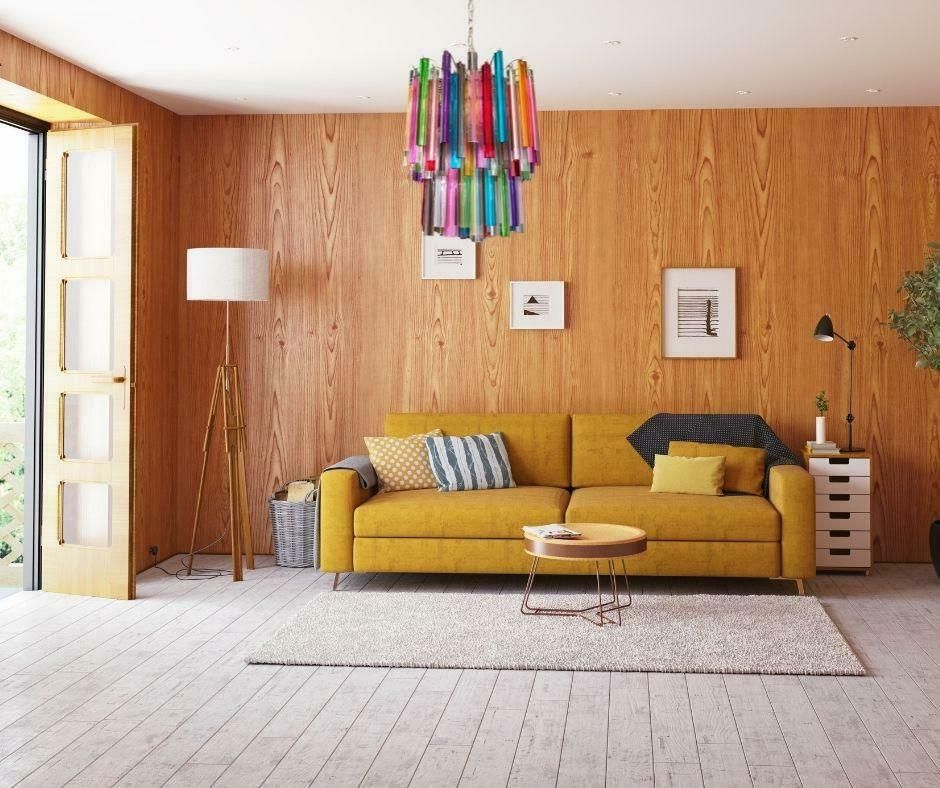 Lighting Fantastic Italian Multicoloured Prism "Arlecchino" Chandelier. Murano photo