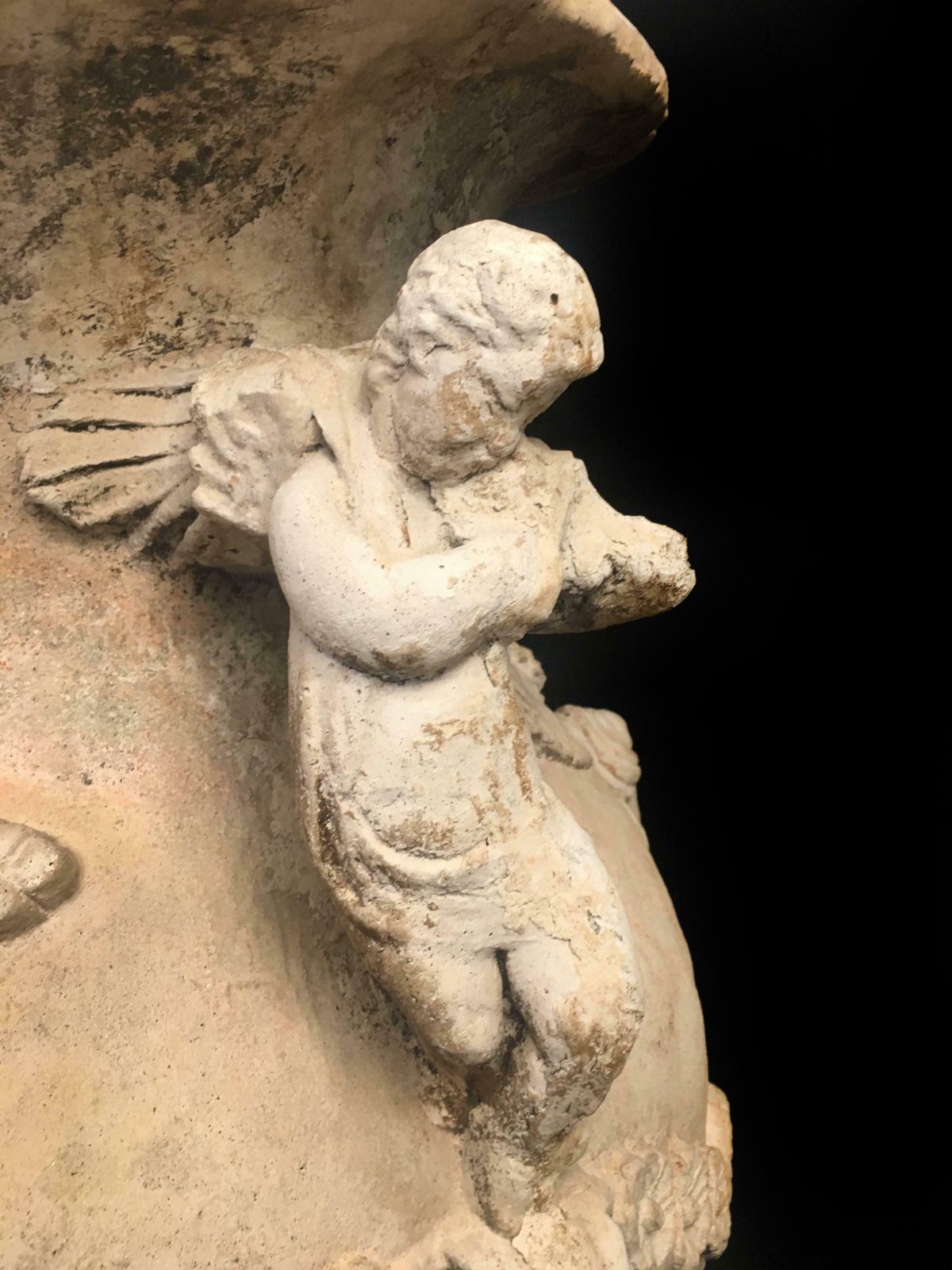 photo buy Pair Of Old Italian Stone Garden Vases. Florence, Late Of 18th Century