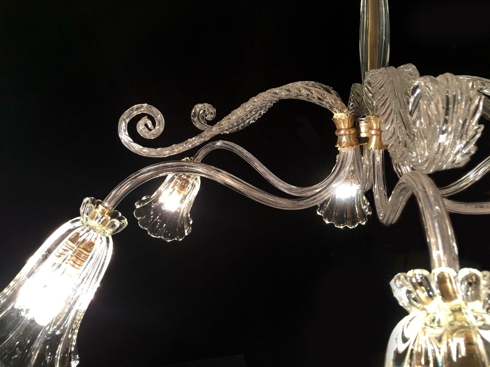 photo furniture Liberty Chandelier By Ercole Barovier, Murano, 1940s