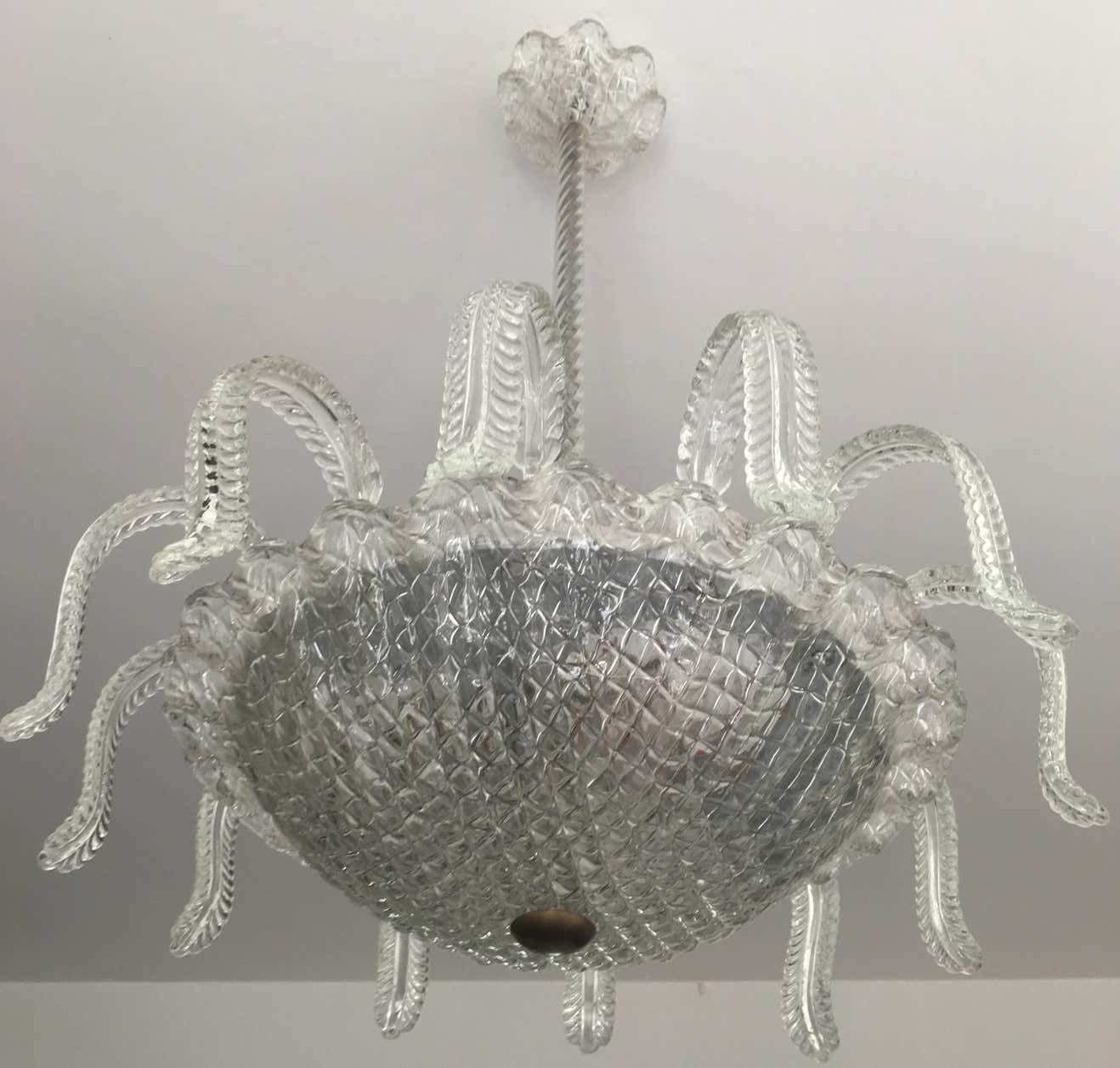 photo furniture Medusa By Barovier & Toso, Murano, 1950s