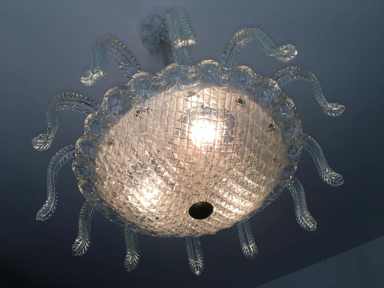2423.0 Medusa By Barovier & Toso, Murano, 1950s photo