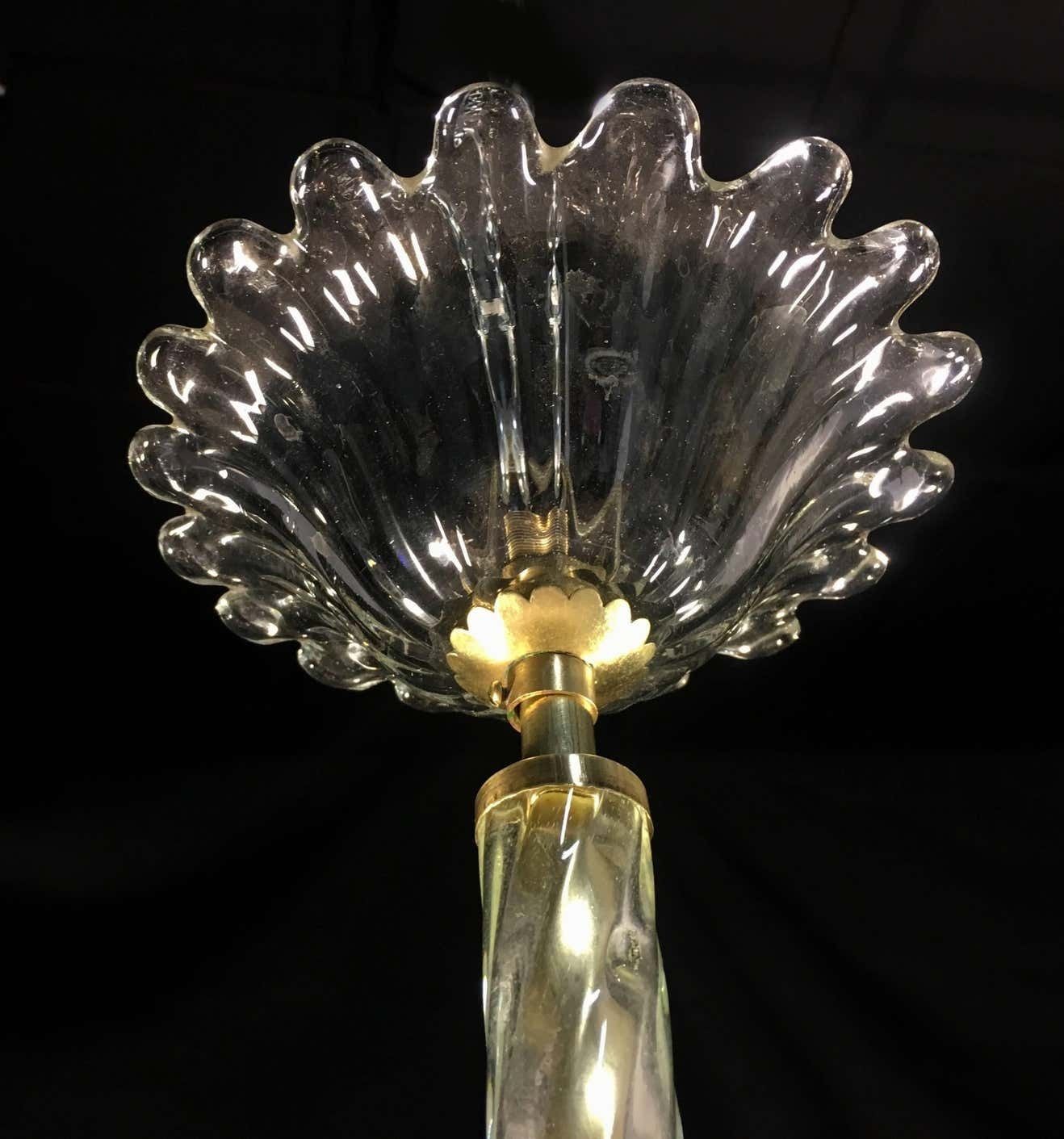 Art Deco Chandelier By Ercole Barovier, Murano, 1940s photo buy