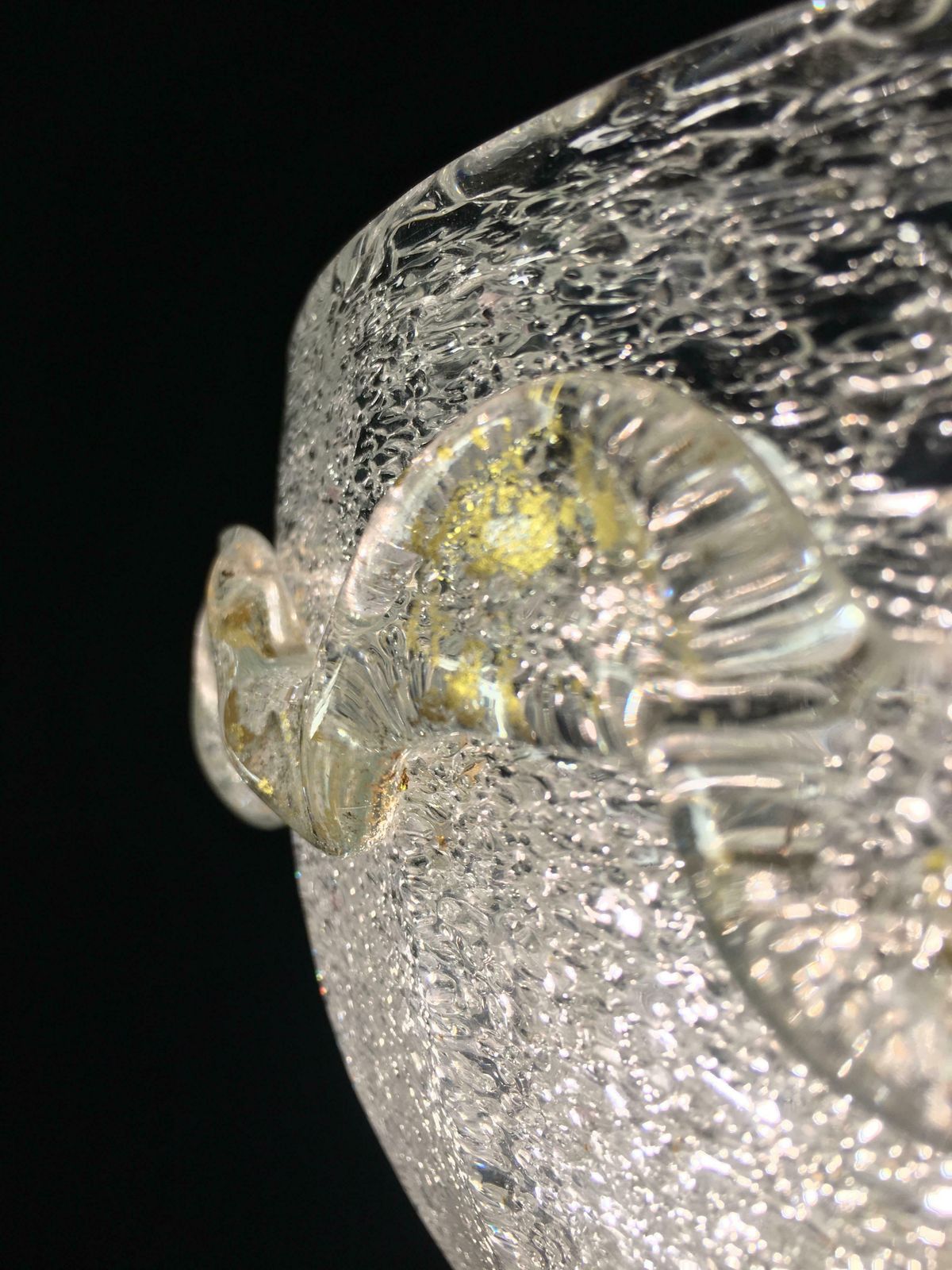 photo buy Chandeliers "The Princess", Gold Inclusion By Barovier & Toso, Murano, 1940s