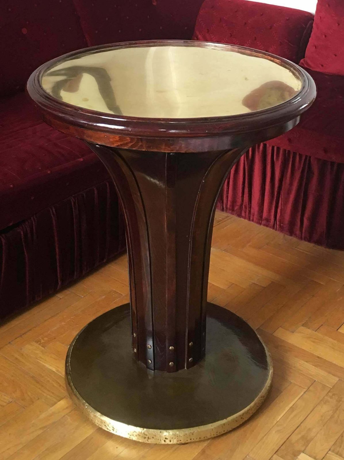 Original Secession Table By Otto Prutscher & Thonet Gebrueder, Vienna, 1920s photo vinterior