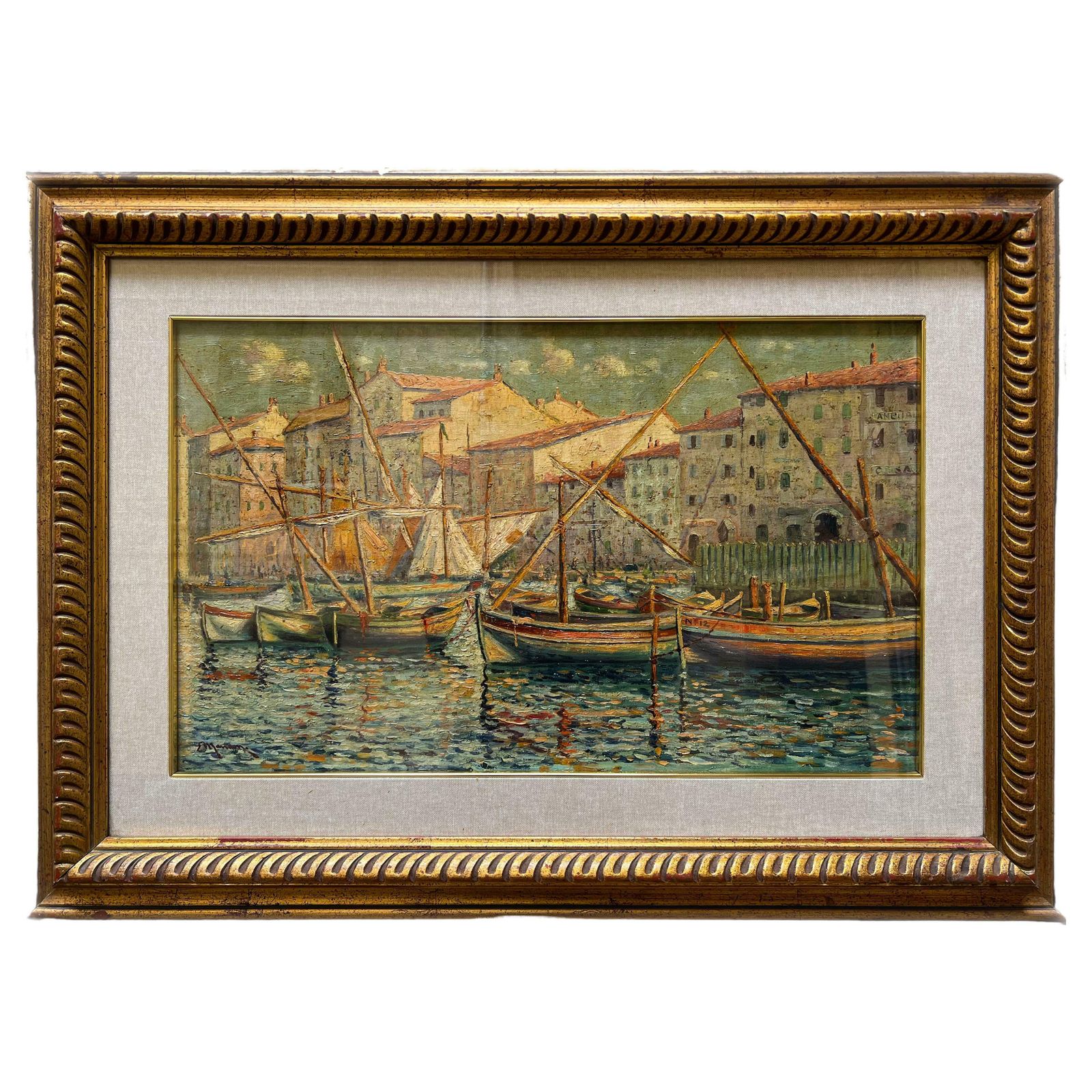 photo buy Boats In Portofino. Italy, 1920