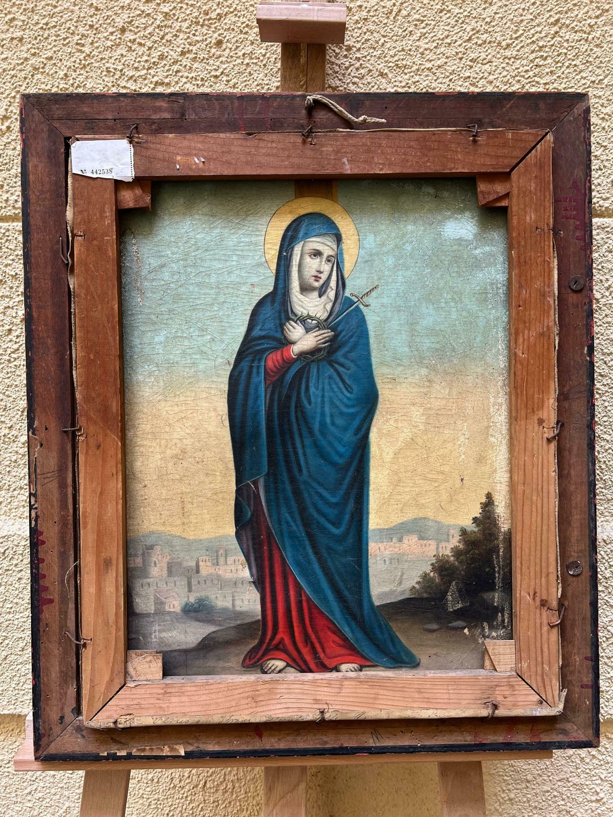 photo for sale Christ On The Cross And His Mother After The Deposition, Italy, 18th Century