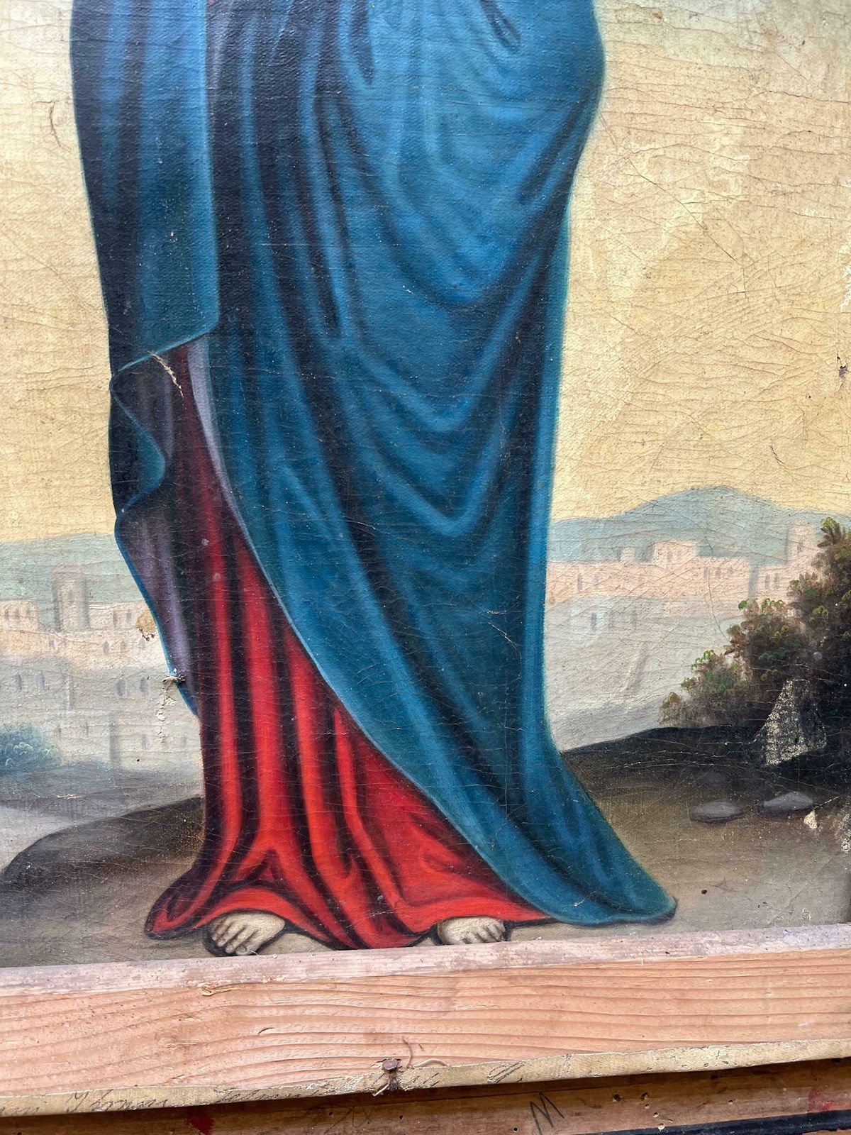photo vinterior Christ On The Cross And His Mother After The Deposition, Italy, 18th Century