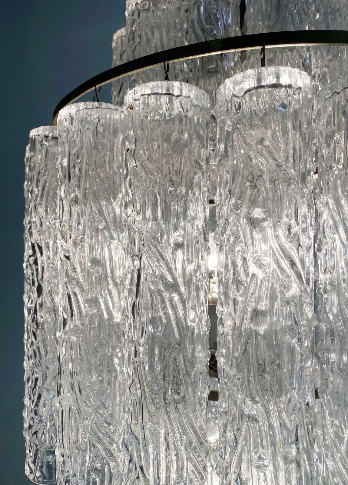 Italian Tronchi Chandelier By Toni Zuccheri For Venini, Murano, 1950 photo 3231.0
