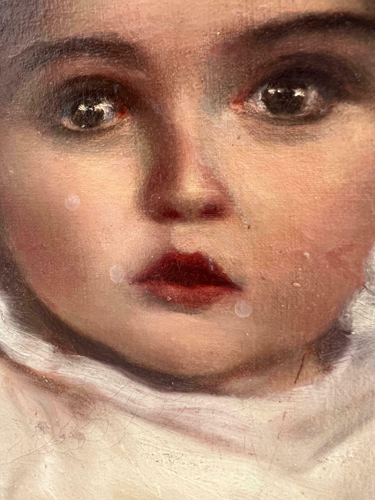 Portrait Of Alittle Girl Budapest 1910 photo Art