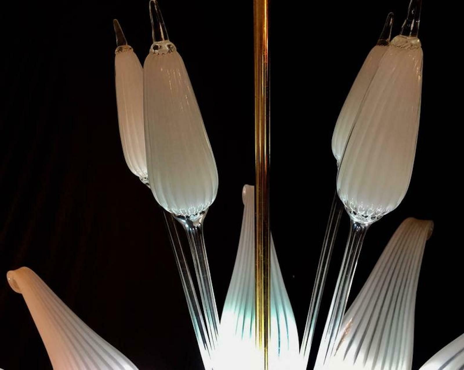Fantastic Franco Luce For Seguso Murano Chandelier photo vinterior