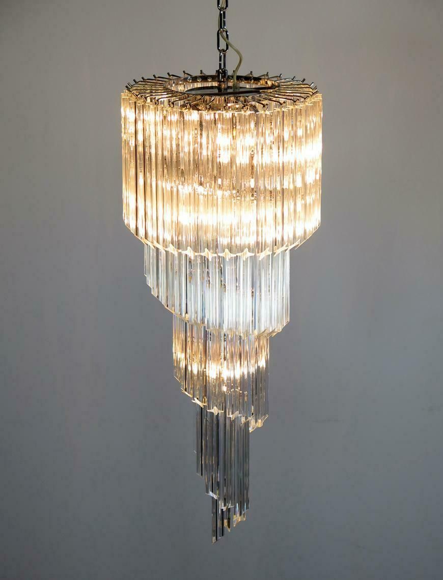 Majestic Pair Of Murano Chandeliers, Murano photo Lighting