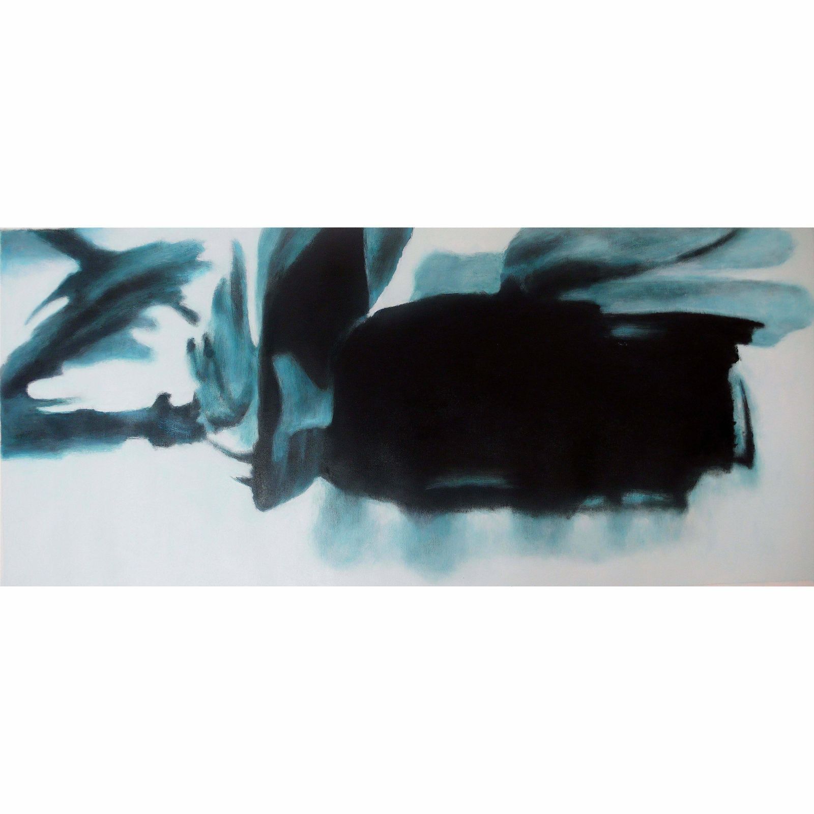 "Heavenly Body Li" By Taeko Mima Oil On Canvas Painting, 1988