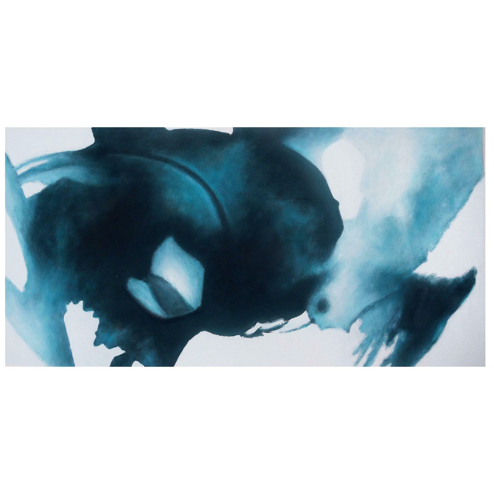 "Heavenly Body Lxvii" By Taeko Mima Oil On Canvas Painting, 1998