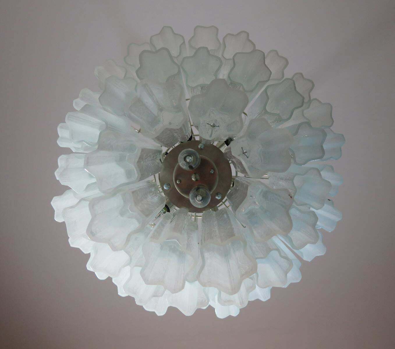 Pair Of 48 Tronchi Chandeliers In Toni Zuccheri Style For Venini, Murano £4,486.52per Set photo Lighting