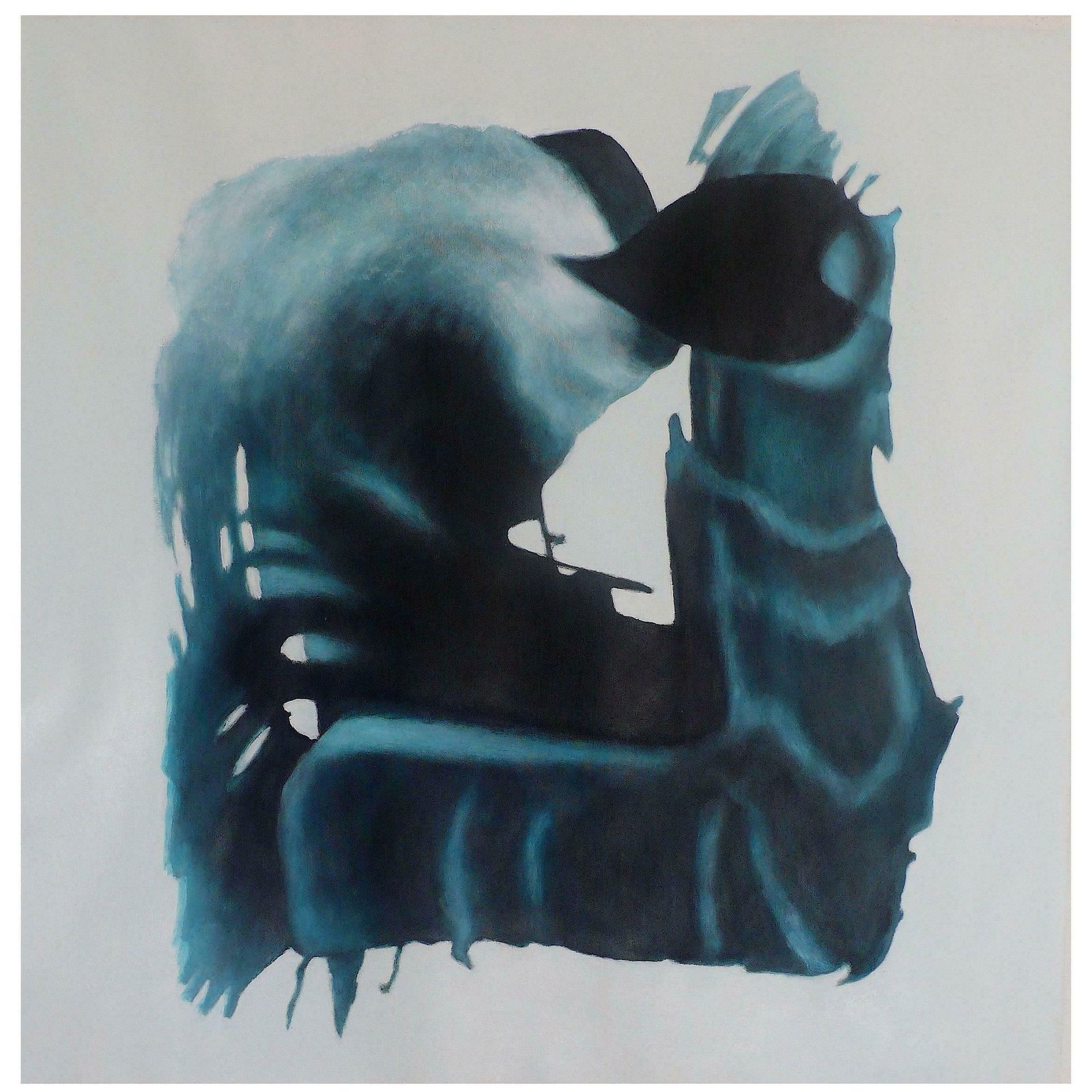 "Heavenly Body Xlv" By Taeko Mima Oil On Canvas Painting, 1987