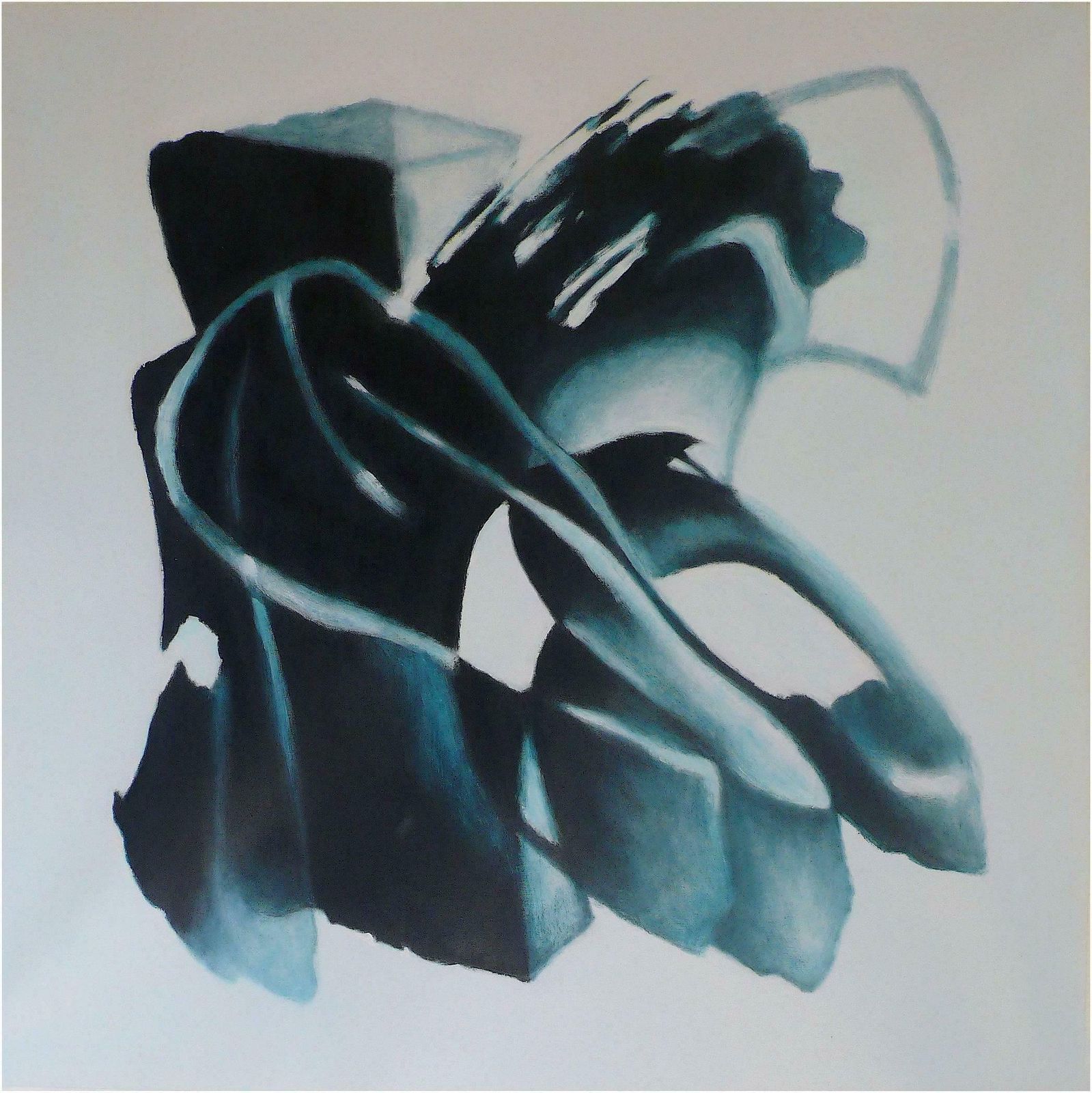 "Heavenly Body Xxii" By Taeko Mima Oil On Canvas Painting, 1982