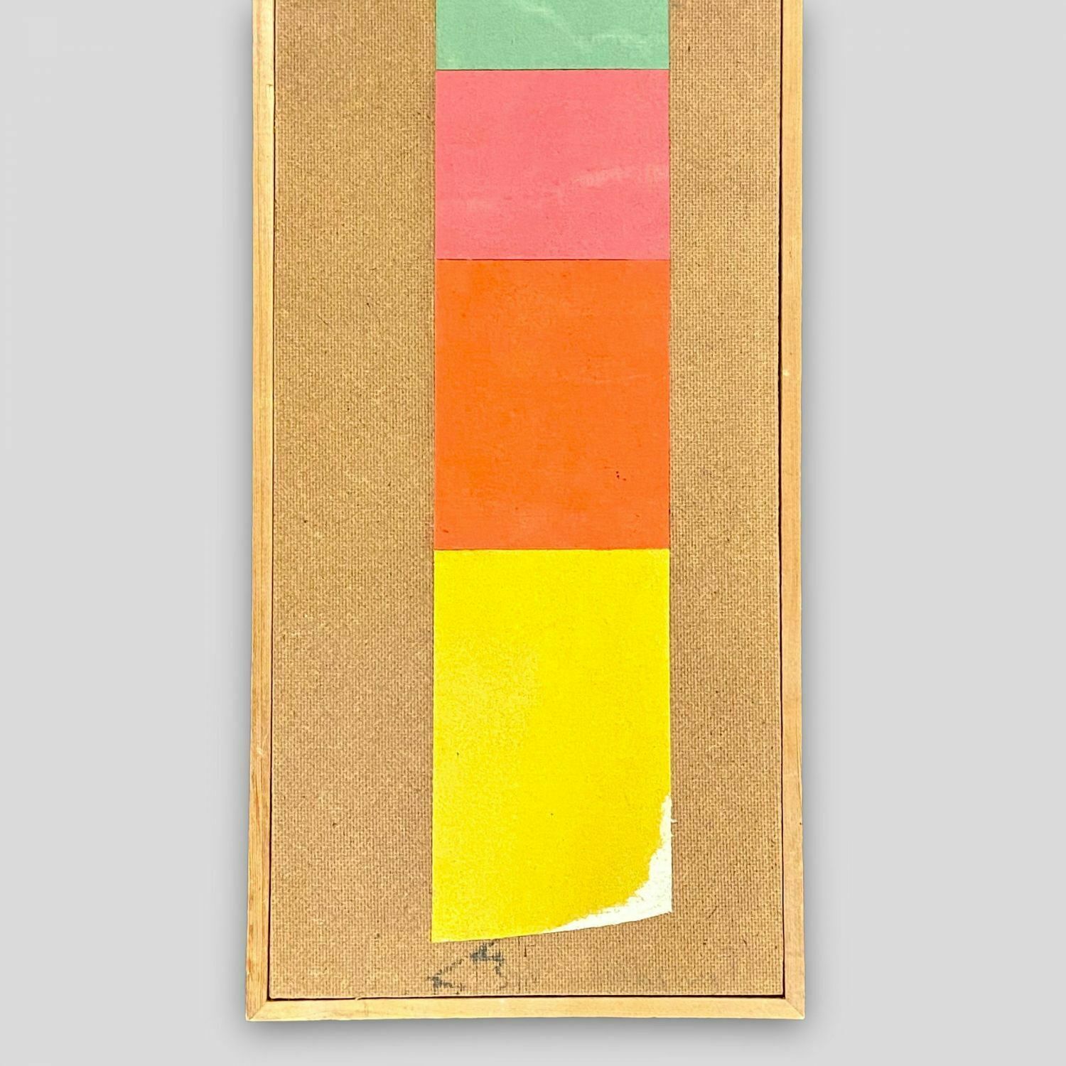 Laimonis Mierins 1929 2011 "Abstract" Oil On Paper On Board photo for sale