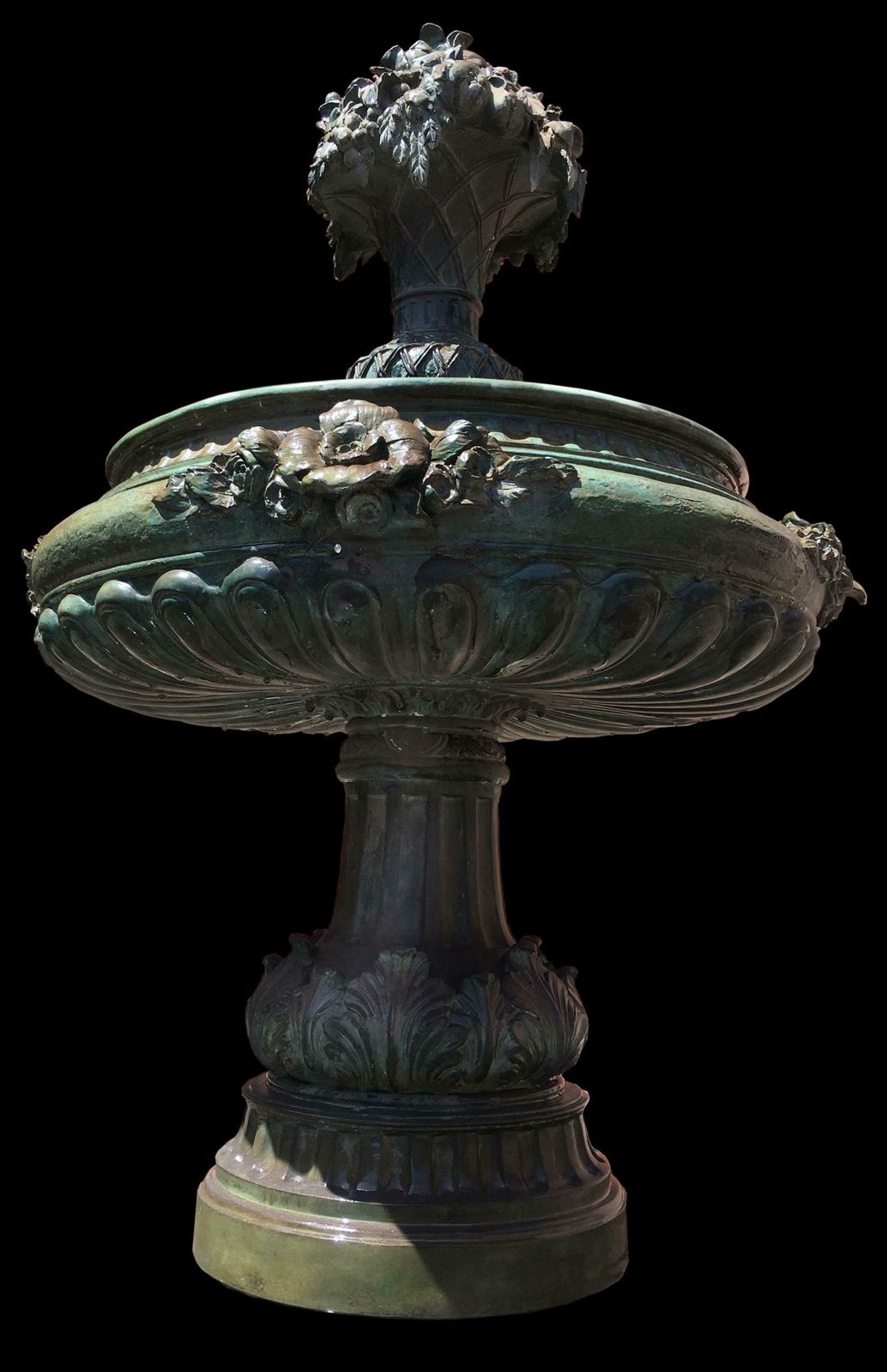 Italian Bronze Fountain, 1970s photo for sale