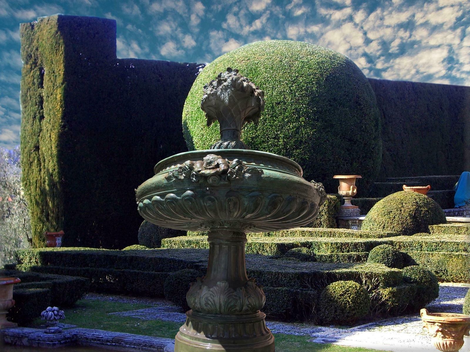 Italian Bronze Fountain, 1970s photo 16152.0
