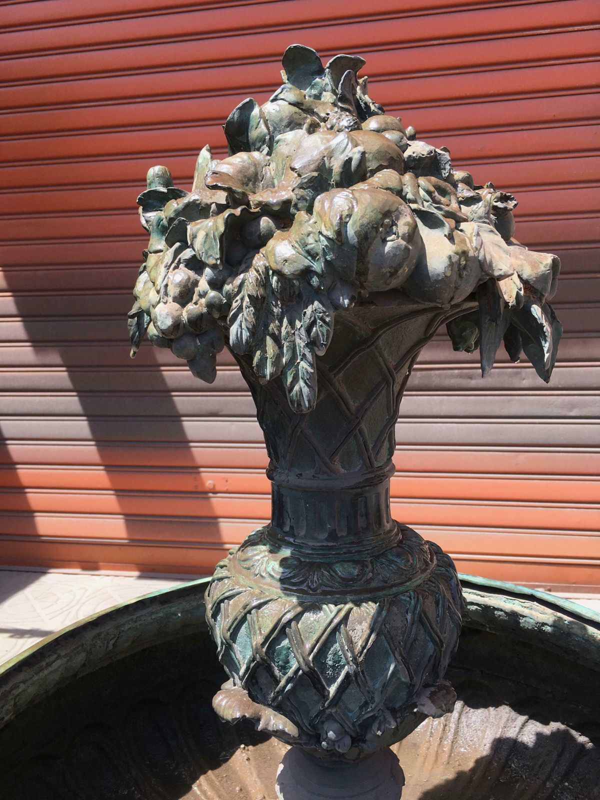 photo for sale Italian Bronze Fountain, 1970s