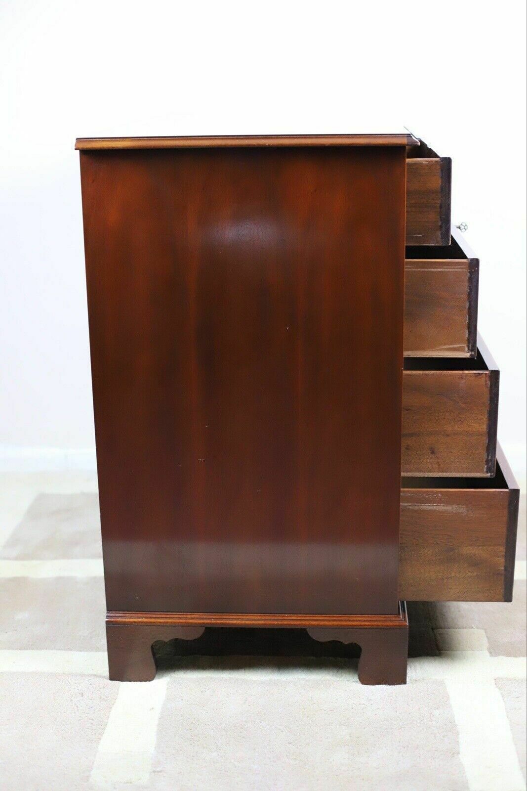 George  III Style  Mahogany Chest Of Drawers Made By Bevan Funell Reprodux photo buy