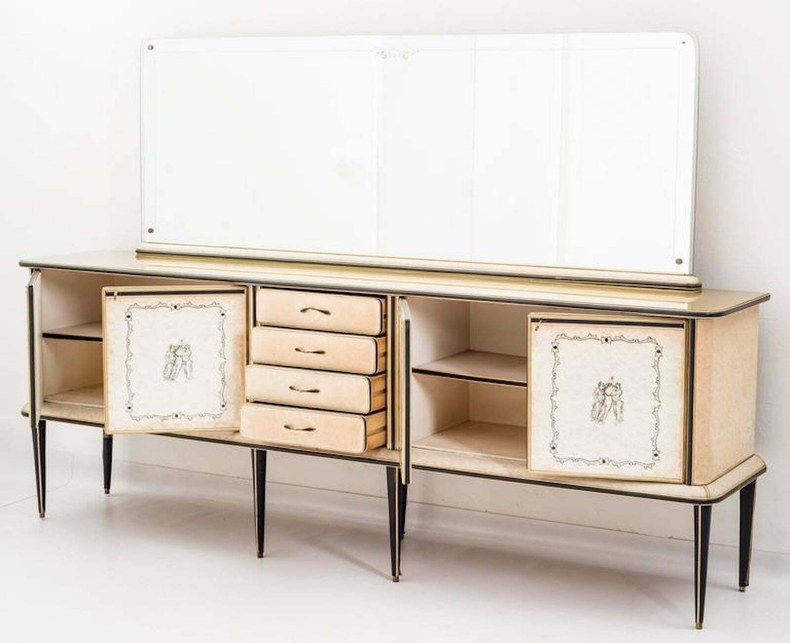 Sideboard By Umberto Mascagni, 1950s photo furniture