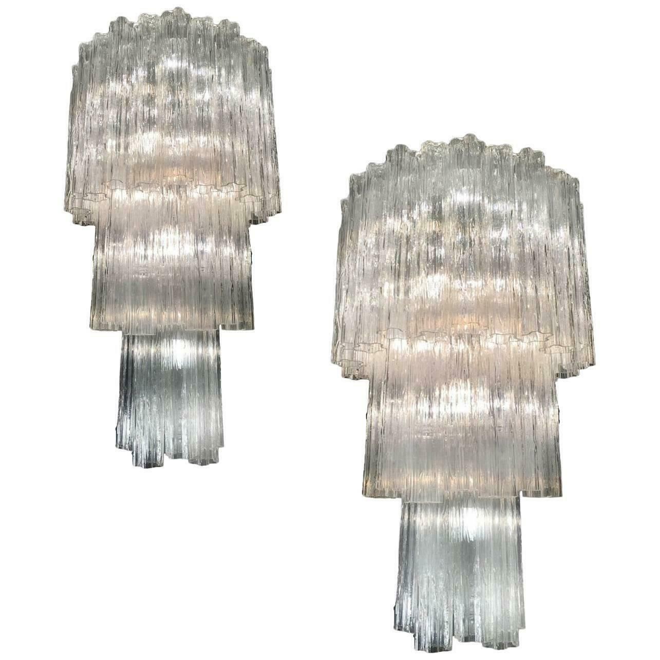 Italian Tronchi Chandelier By Toni Zuccheri For Venini Style, Murano photo furniture