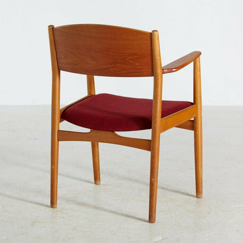 Model 147 Teak Armchair By Børge Mogensen For Søborg Furniture Factory, 1960s photo for sale