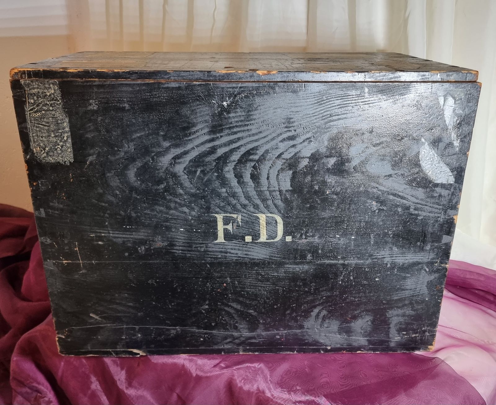 1930s Cabin Box From The Ss Tuscania With Original Labels photo buy