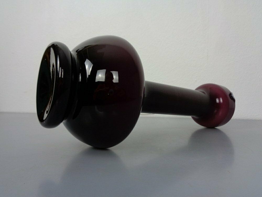 photo buy Large Italian Glass Vase By Empoli, 1960s