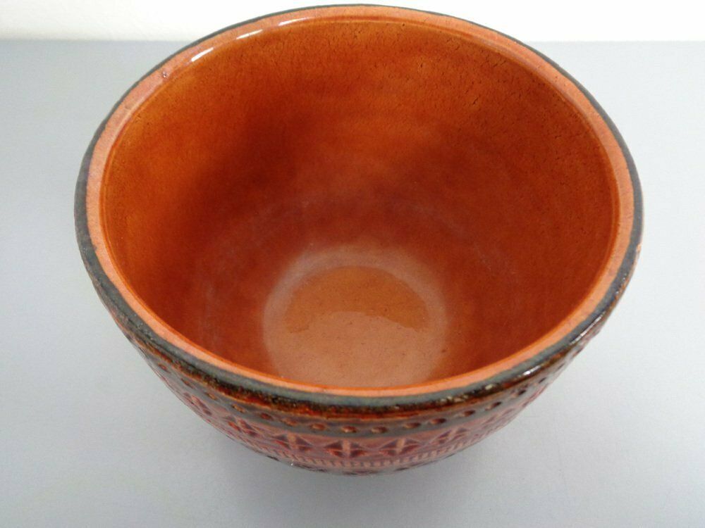 Italian Ceramic Cachepot By Aldo Londi For Bitossi, 1960s photo buy