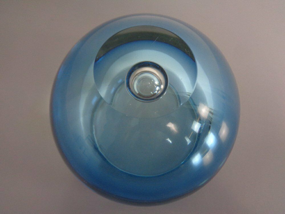 photo for sale Large Sommerso Murano Glass Bowl By Flavio Poli, 1960s