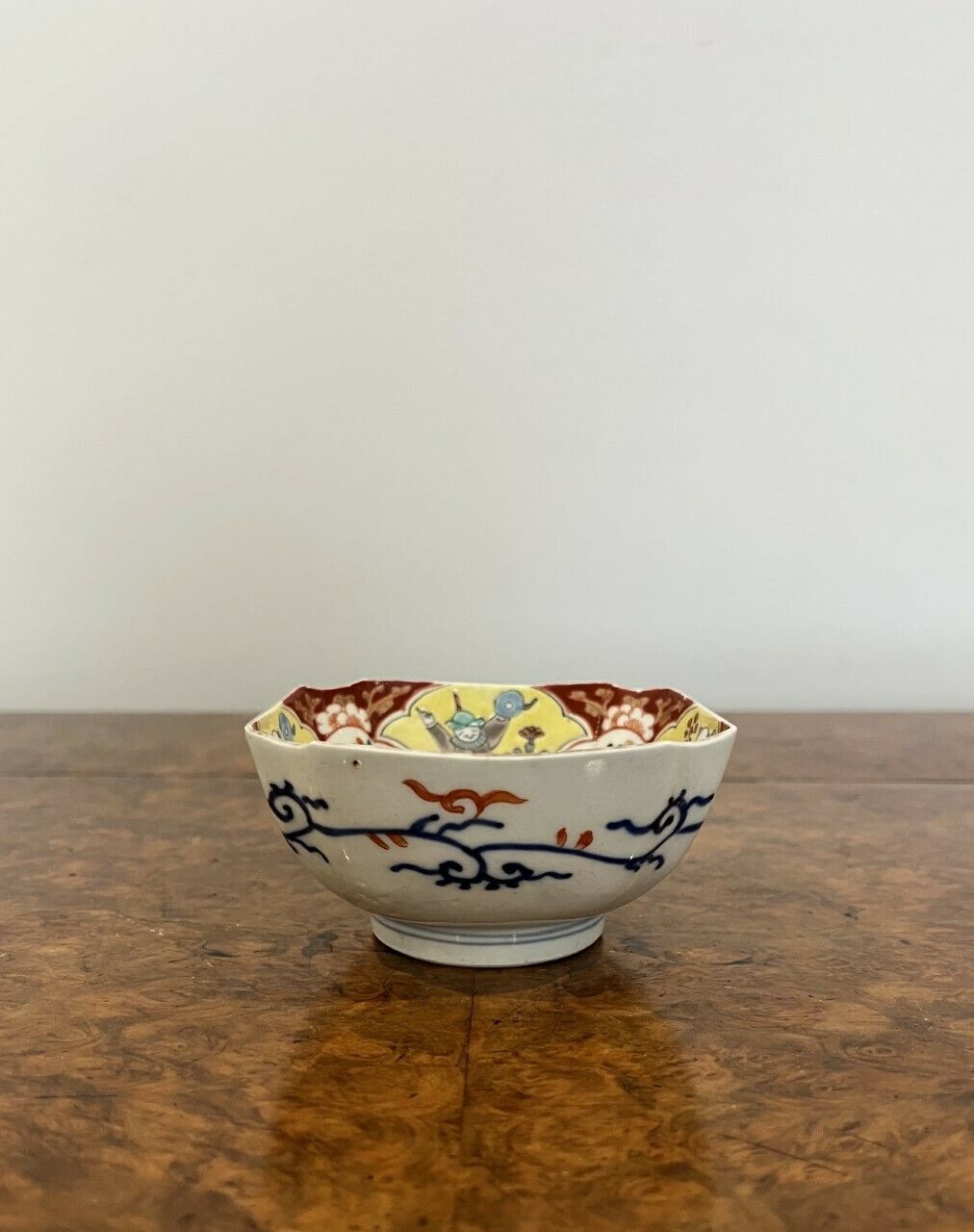 Unusual Collection Of Four Antique Japanese Imari Shaped Dishes photo vintage