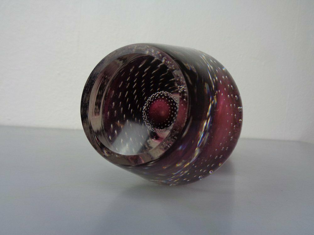 photo vinterior Glass Vase By Gunnel Nyman For Nuutajarvi Notsjo, Finland, 1940s