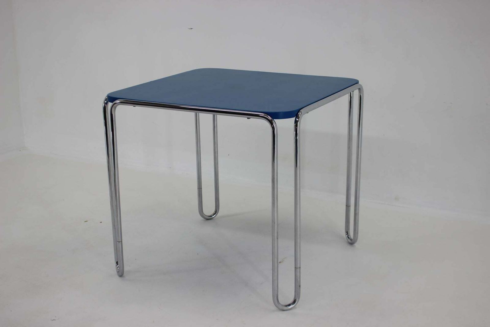 1930s Marcel Breuer B10 Bauhaus Tubular Table By Mucke Melder, Czechoslovakia photo for sale