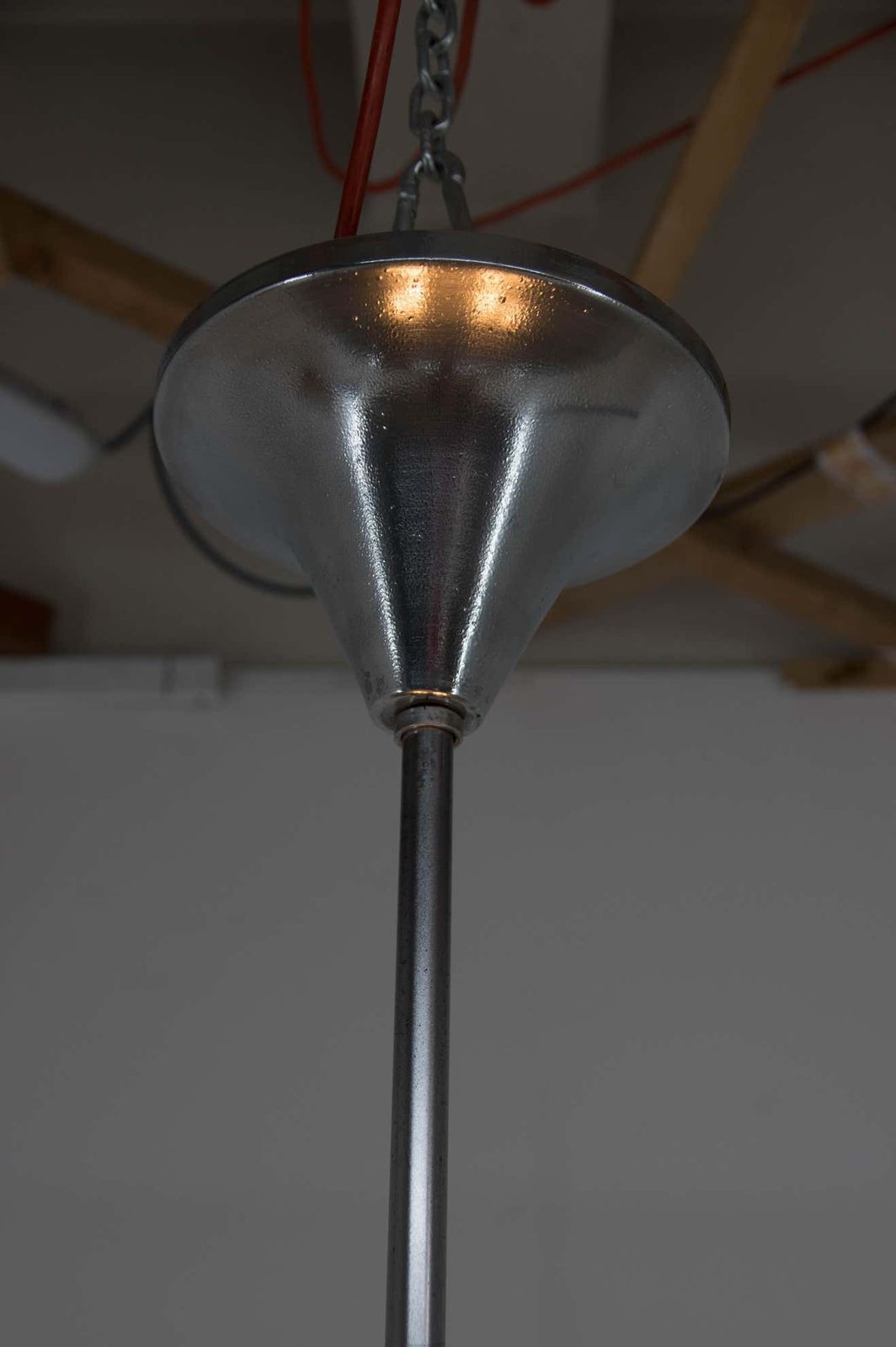 1908.0 Rare Bauhaus Chandelier By Ias, 1930s, Restored photo