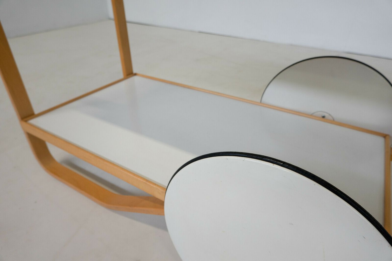 photo for sale Mid Century Modern "901" Serving Trolley By Alvar Aalto