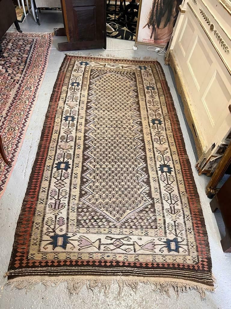 Antique Caucasian Shirvan Kilim Rug C. 1900 photo Textiles