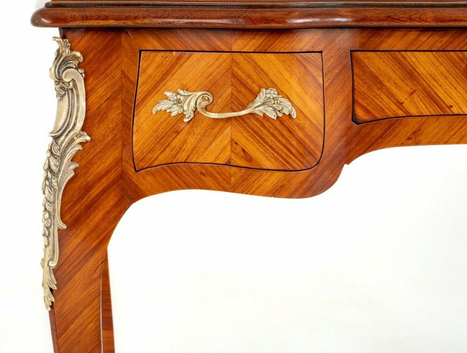 French Bureau Plat Desk Kingwood Antiques photo 1850.0