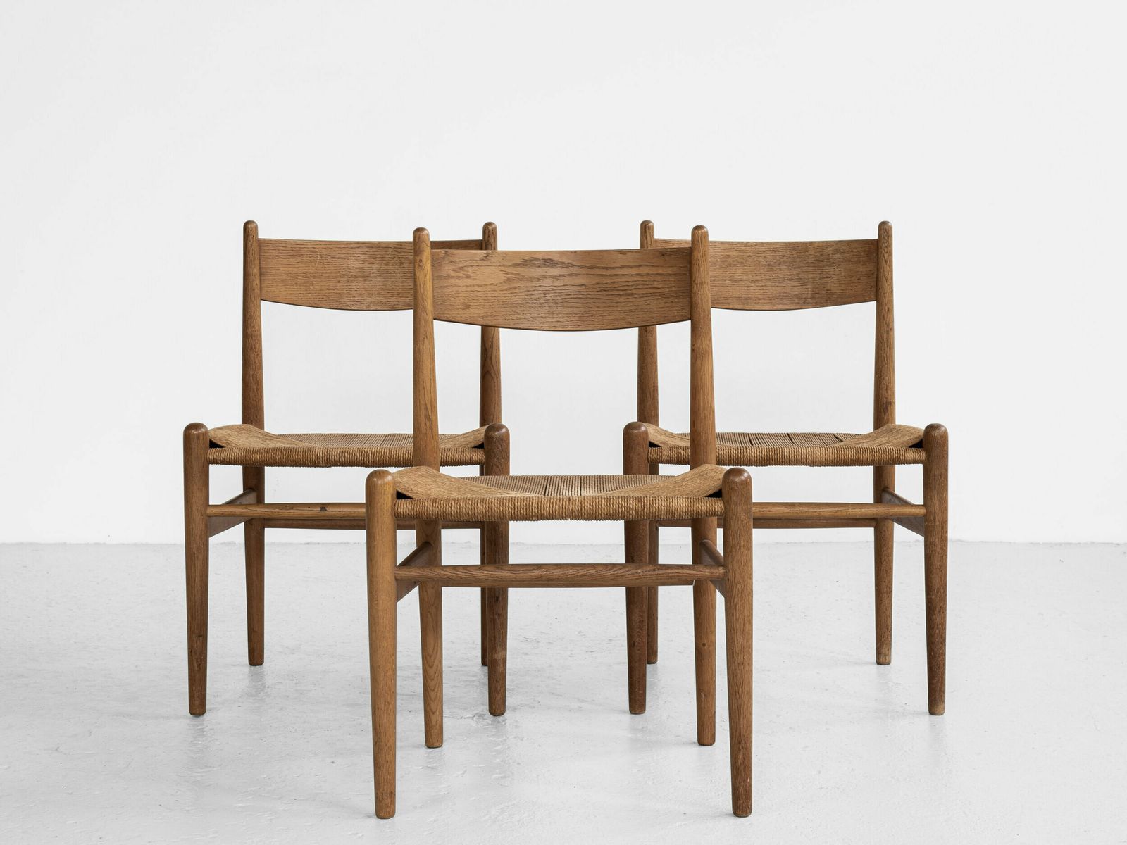 Midcentury Danish Ch36 Chair In Oak By Hans Wegner For Carl Hansen & Søn photo furniture