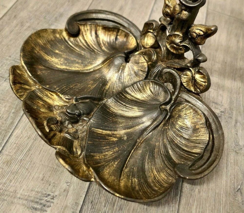 19th Century Fireside Companion Set, Fireside Tools With Frogs photo vinterior