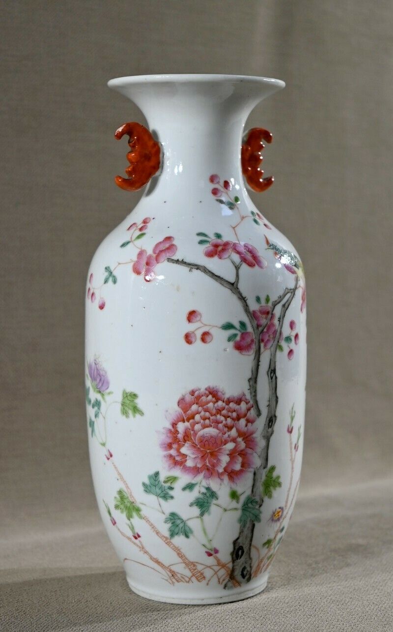 Porcelain Vase, China   Late 19th Century photo furniture
