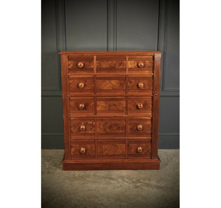 Late Victorian Walnut Chest Of Drawers photo Furniture