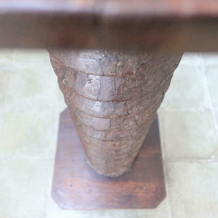 Antique Wooden Screw, 1800s photo furniture