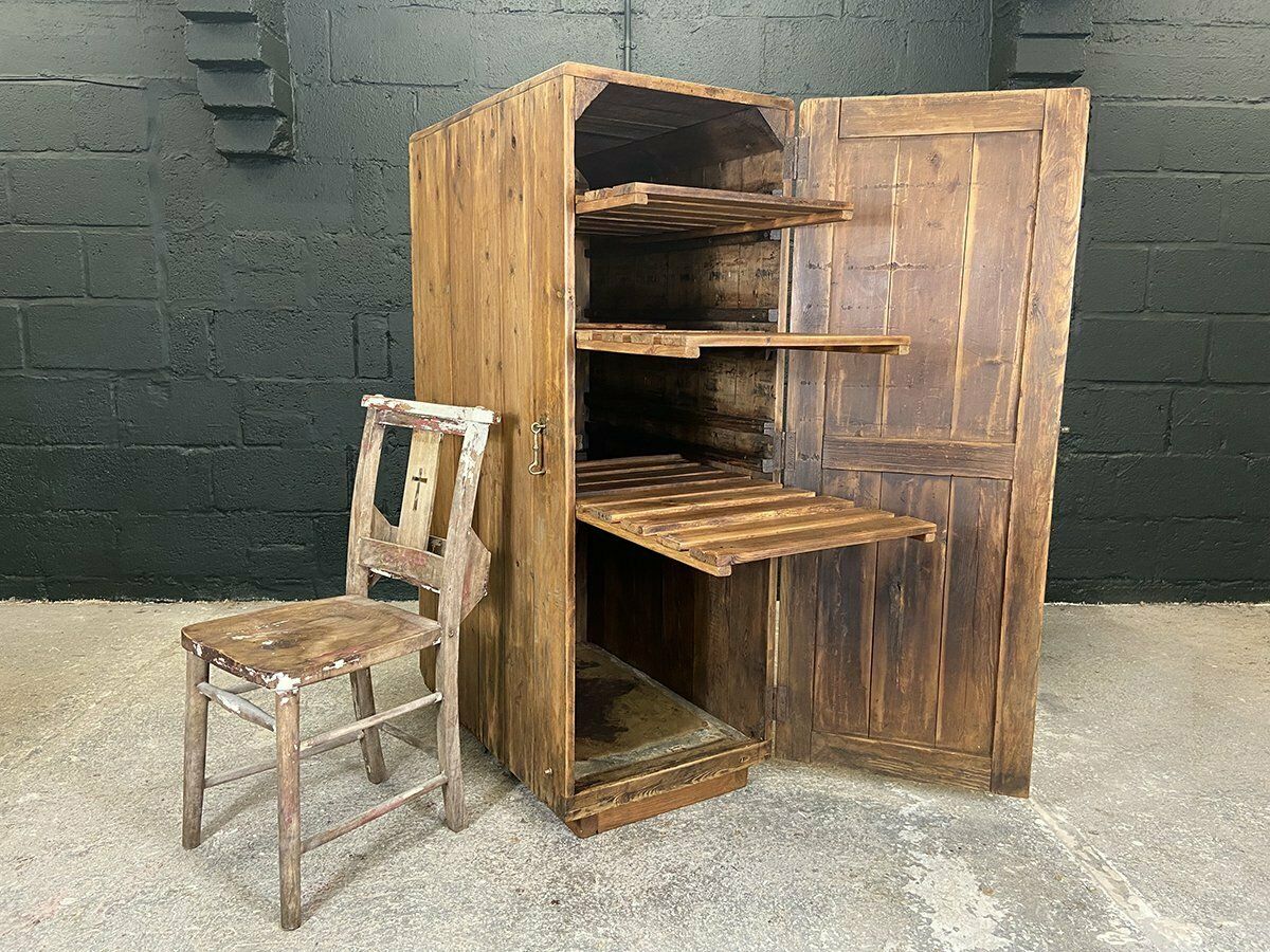 French Pine Baker's Proving Pantry